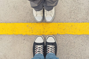 Sneakers From Above.